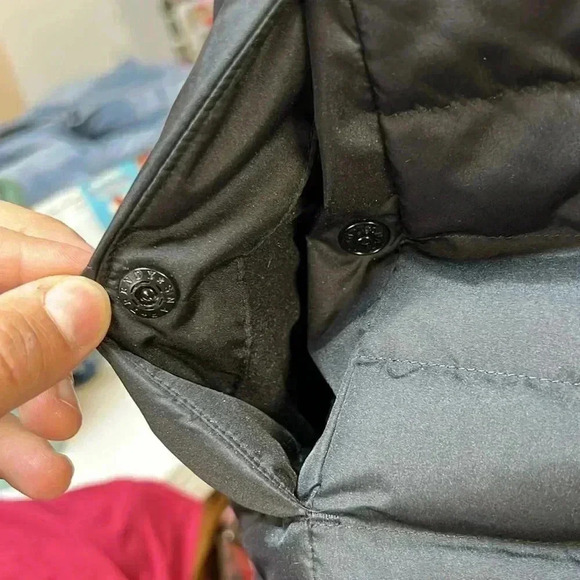 Lands End Black Jacket Size M - Picture 5 of 8